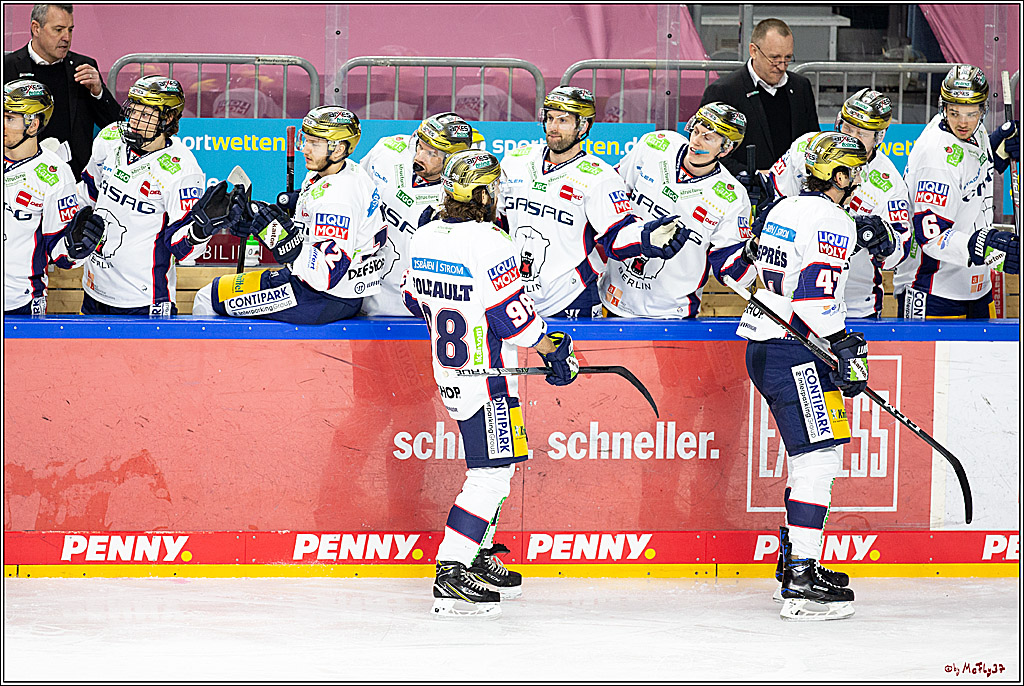 PENNY DEL;  Koelner Haie - Eisbaeren Berlin; Koeln, 10.03.2021